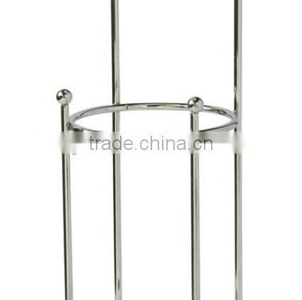 Jiangmen Free Standing Steel Wire Bathroom Toilet Paper Towel Holder
