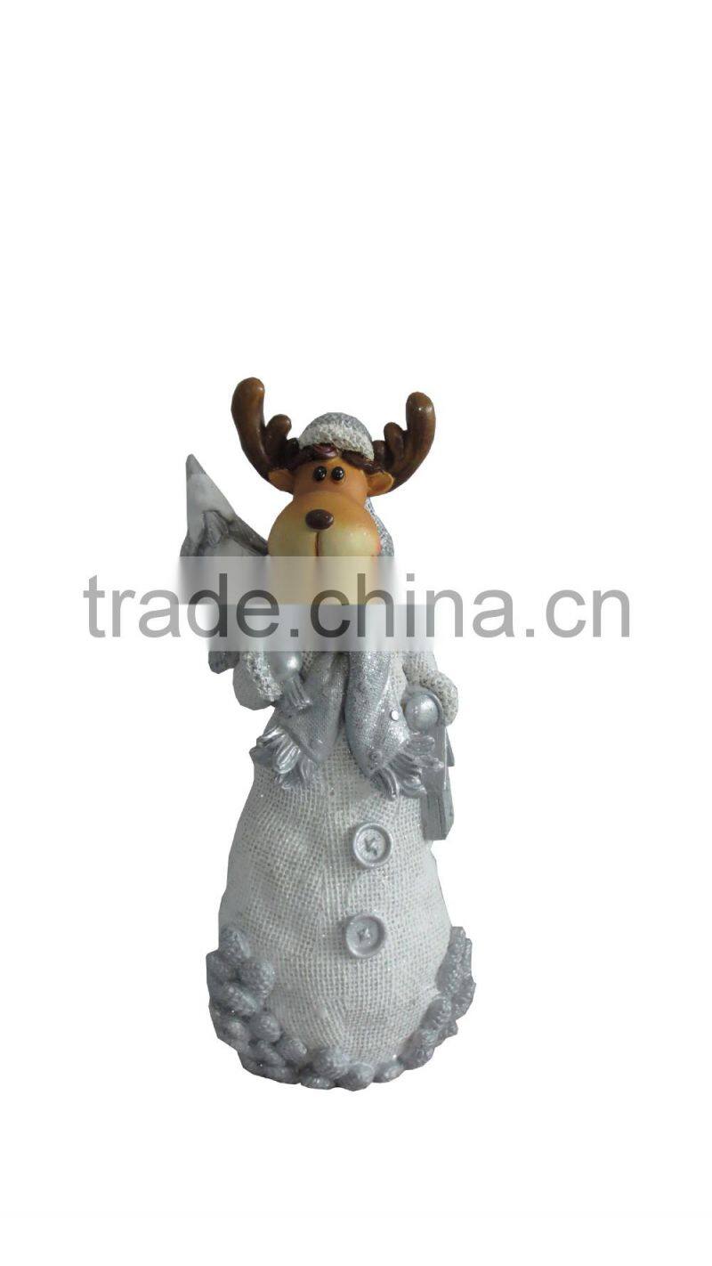 2014 new handmade resin christmas decoration for sale