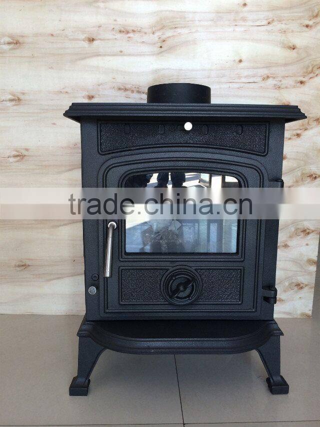 6-8KW High quality hot sale CE certificates antique cast iron wood burning pellet stove HS-X12