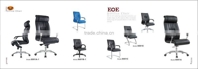 soft pad executive Leather swivel chair