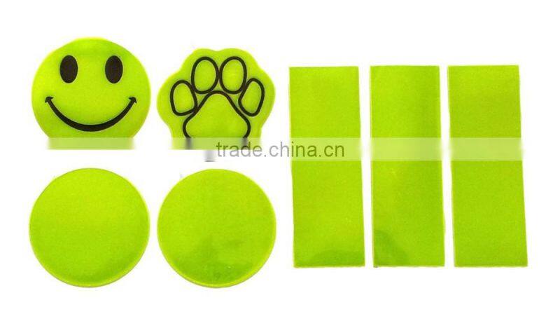 Fluorescence Yellow Safety Warning Self Adhesive stickers