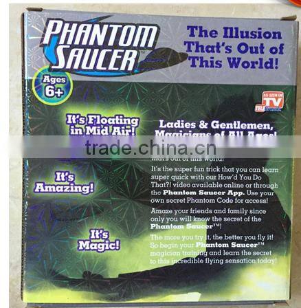 Phantom saucer flying magic props UFO toy