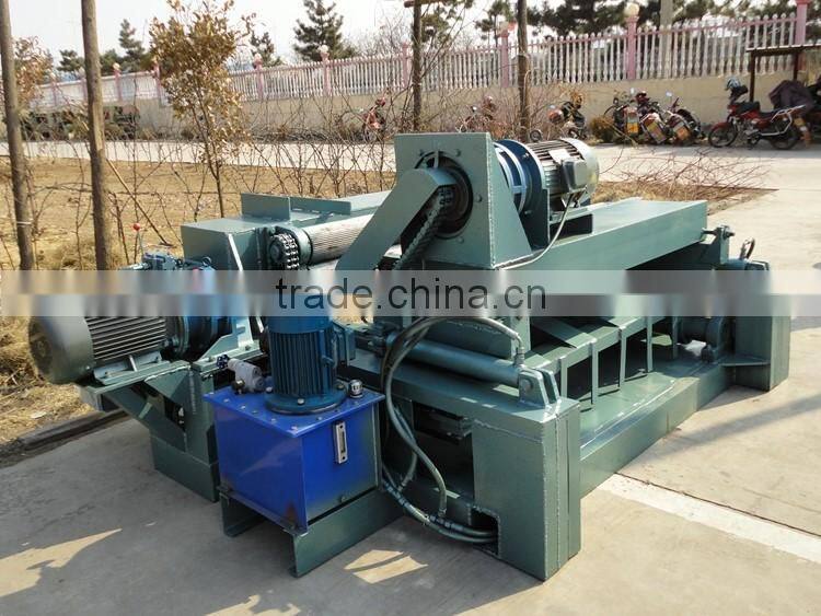 4 feet log debarking and rounding machine for big log in plywood factory