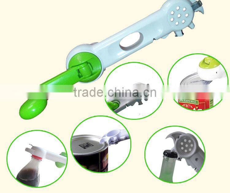 7 in 1 Kitchen Cando Can Opener AS SEEN ON TV/ Multifunctioanl Can Opener