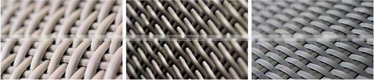 2017 outdoor KD outdoor curved sofas