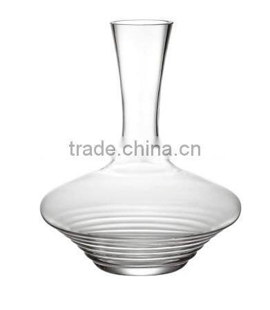 empty clear glass decanter bottles, Hot Selling Glass Decanter
