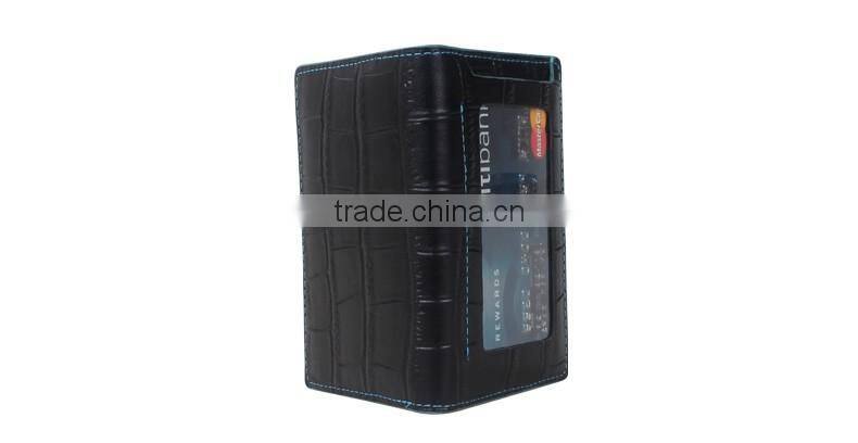 2017 RFID wallet slim leather front pocket credit card wallet for men