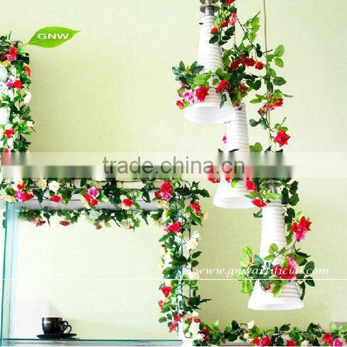 decorative artificial wisteria flower garland for wedding decoration FLV10 GNW