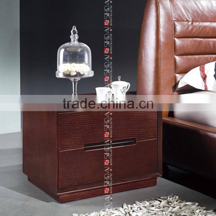 classical night stand / bedroom black night stand / dark wood night stands N-26