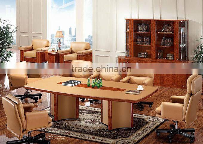 Bisini Furniture , Rectangular conference table,Luxury boat-shaped conference table(BF08-0206)