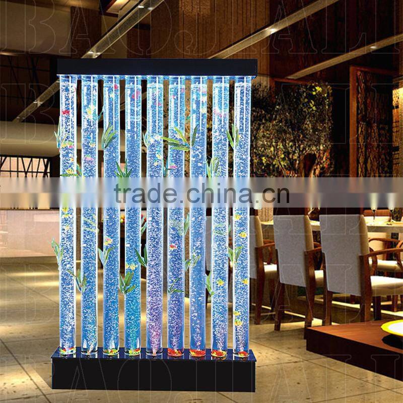 project design changing color water bubble wall acrylic interior wall decorative panel