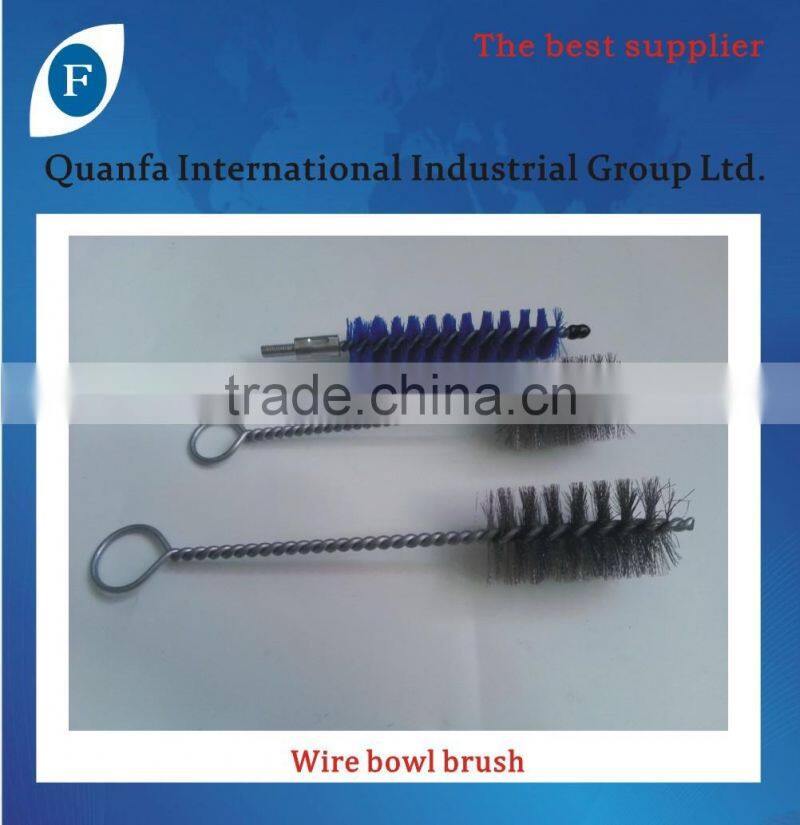 stainless steel flat wire brush