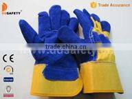 Cow Split Leather Safety Glove