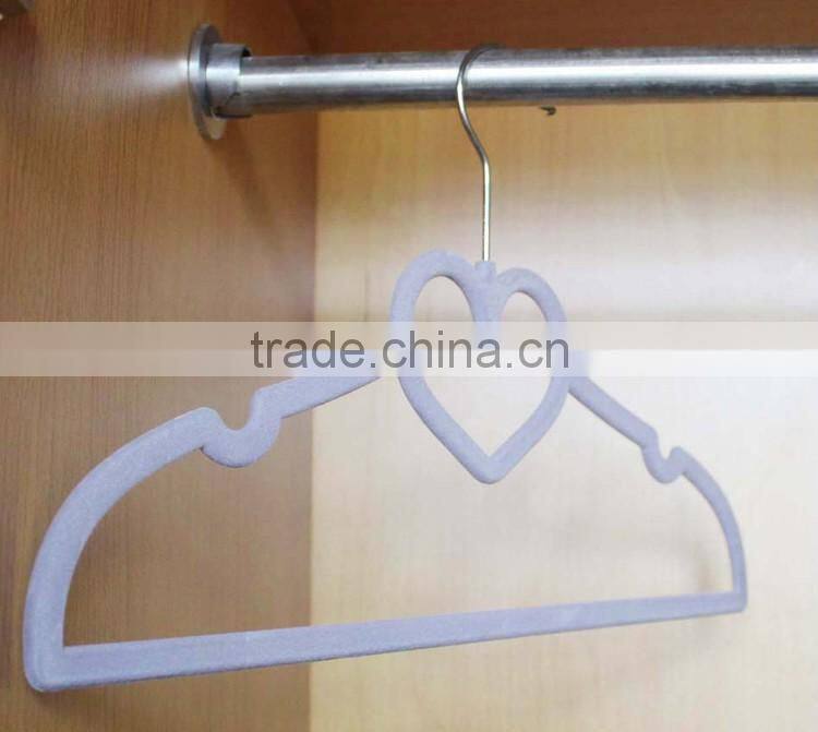 felt covered hangers velvet