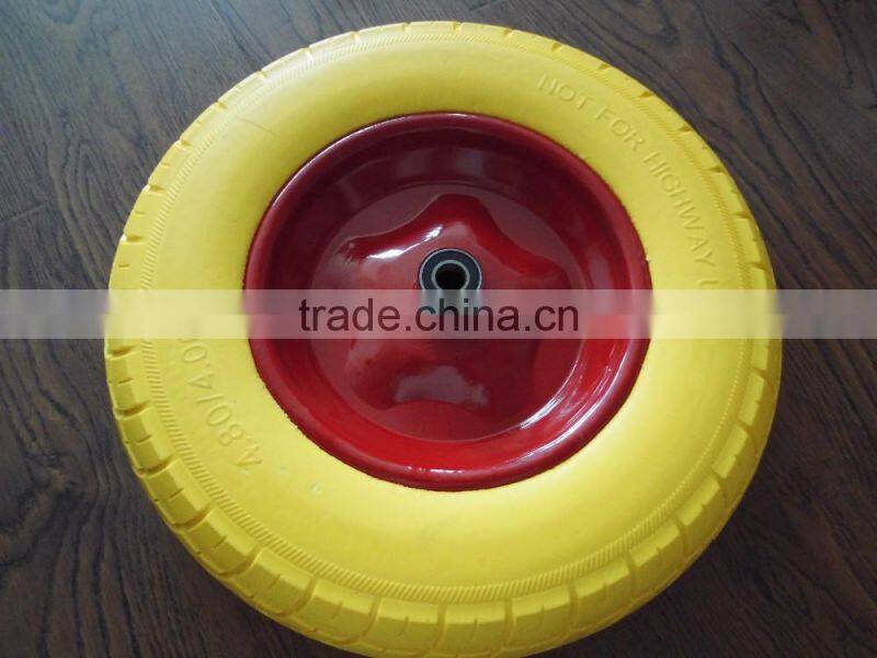 PU wheel 3.00-8 pu foam wheel 3.00-8
