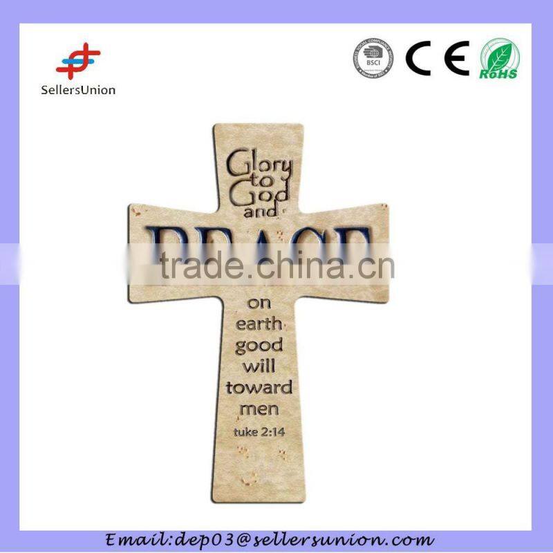 ceramic cross plaque for wall decoration