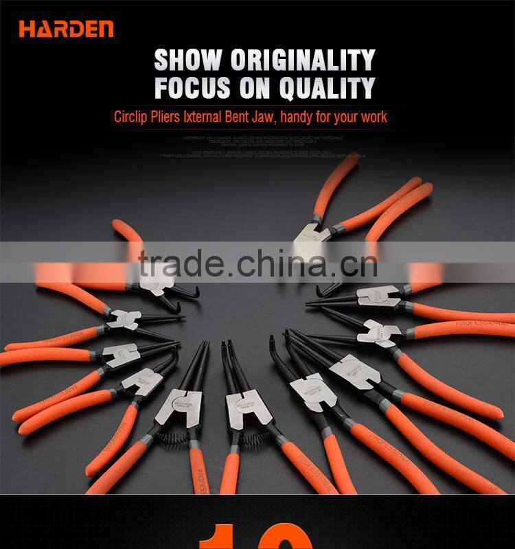 Household Chrome Vanadium Internal Bent Jaw Professional Circlip Pliers
