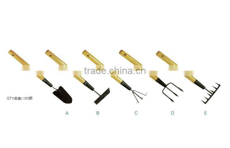 wood handle garden tool set with good quality PRS-G22011