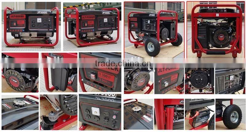 backup home use protable gasoline dynamo generator price