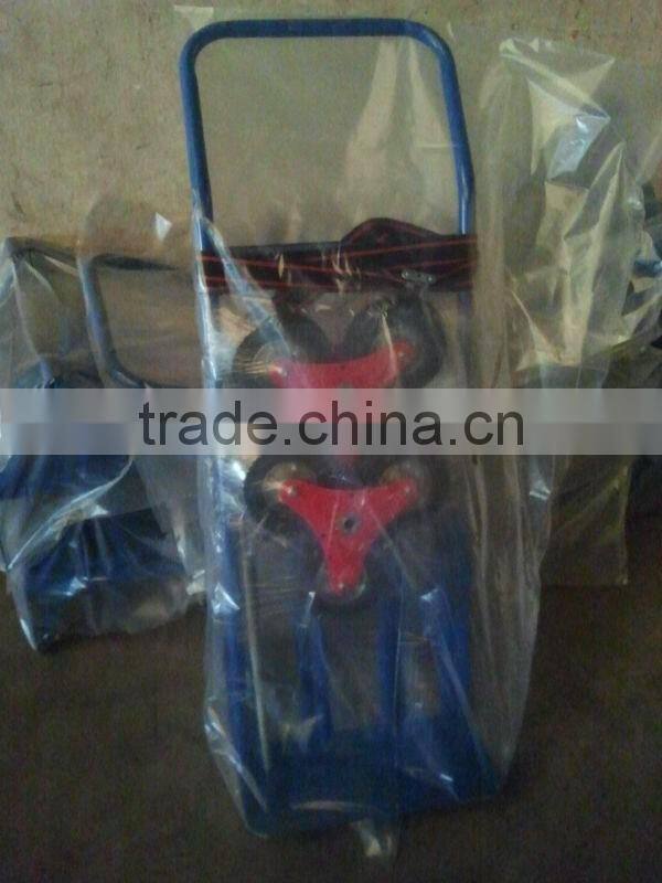 2 pneumatic wheels ware house sack hand truck HT1805