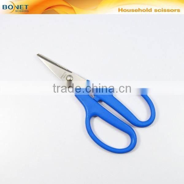 S39035 FDA qualified 7-1/2" blue PP handle best selling scissors
