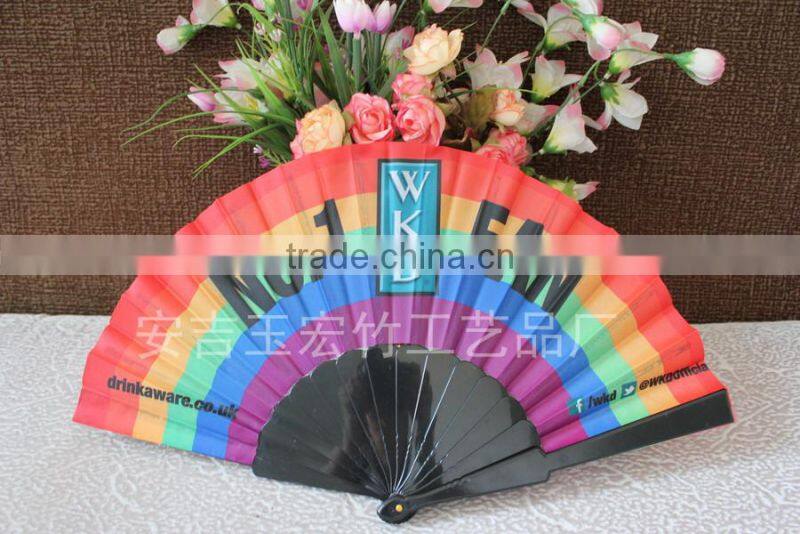 Popular handmade plastic crafs fan