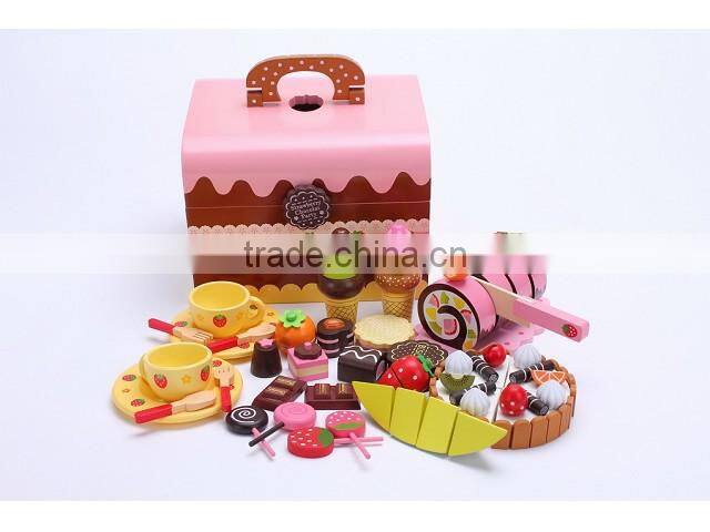 mini wooden house toy