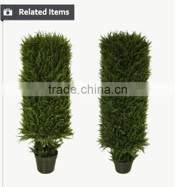 2015 hot sell artificial milan boxwood topiary ball with any size for hall decoration