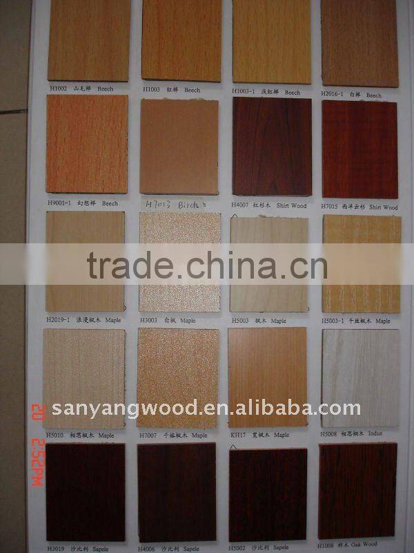 Melamine mdf