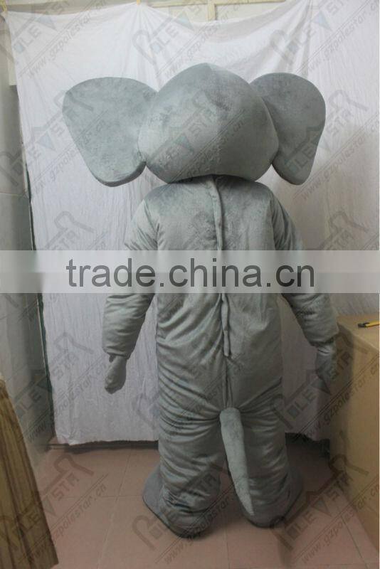 hot sale grey elephant mascot costumes NO.2318