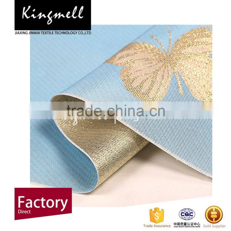 Fashionable jacquard brocade polyester fabric for garment