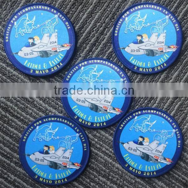 high quality nice print uniform shoulder patch