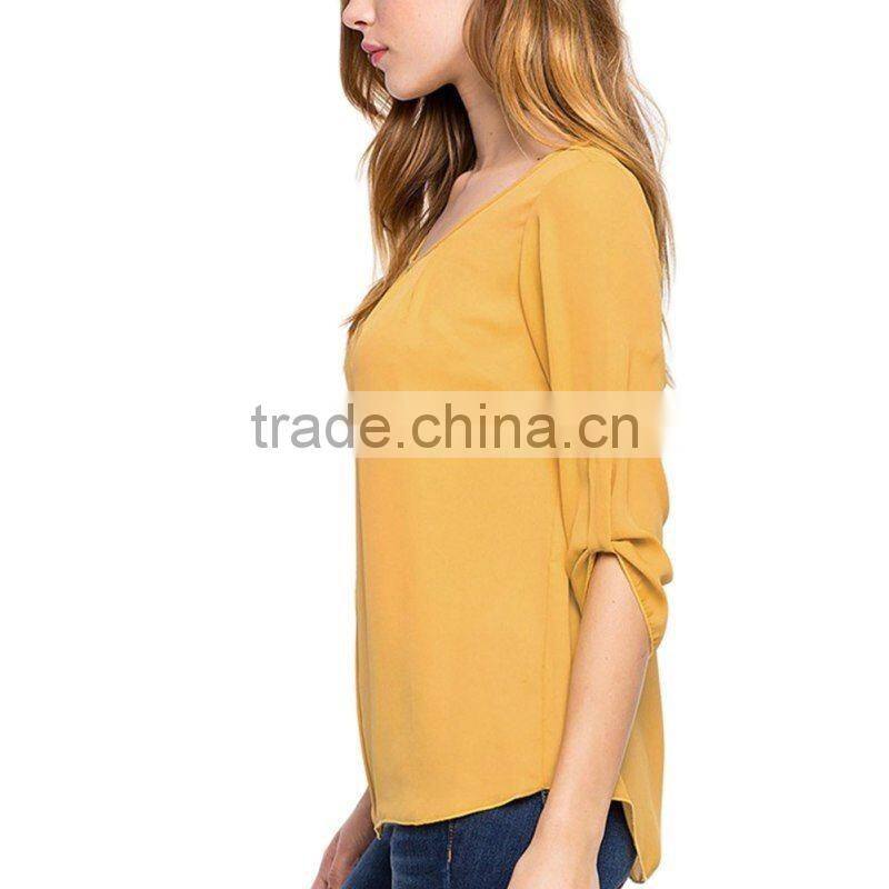 SZXX New Hot Sale Womens Lady Casual Design Shirt Blouse