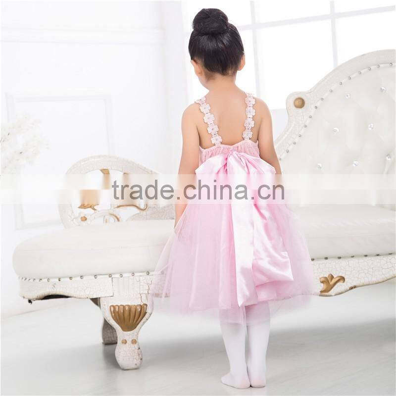 Summer boutique girl clothing dress fashion flower girl dress high quality wedding prince dress