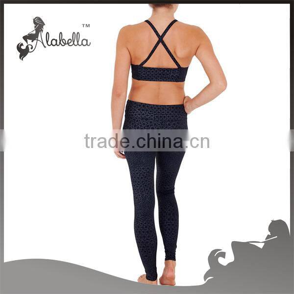 Ladies dri fit sublimation new products yoga wear wholesale