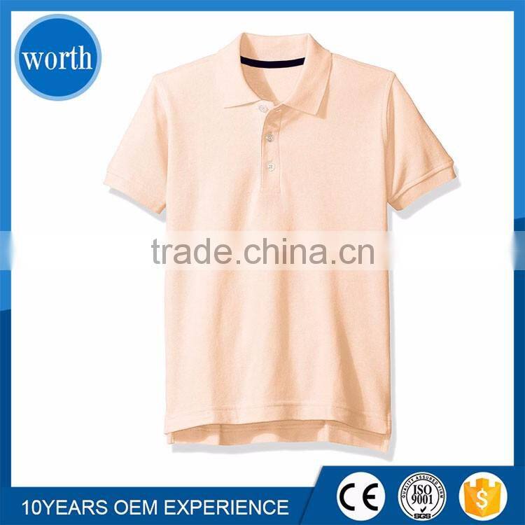 Worth Garment Advertising Favorable Polo T-shirt with 100 high quality cotton