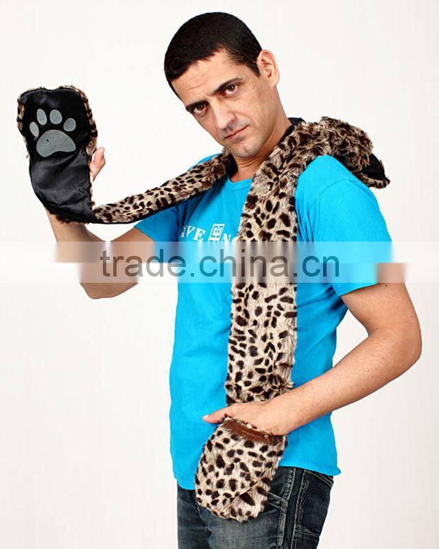 Crazy Ears Funny Adult Animal Winter Hat