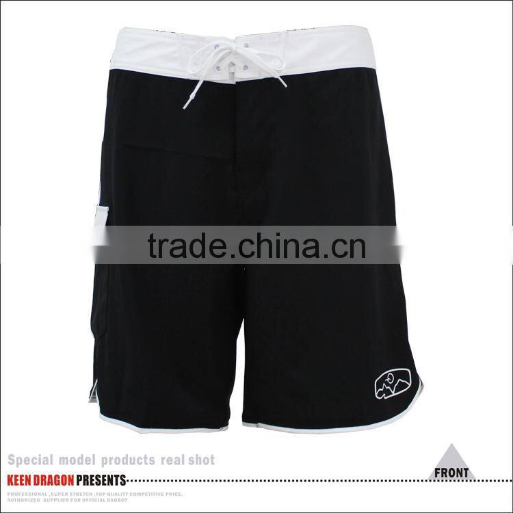 2014 Australia Style Plain Black Mens Swimming Trunks