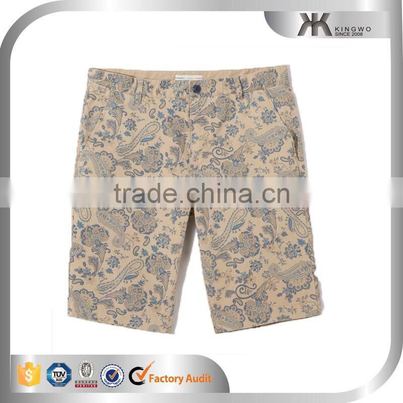 mens hawaiian print vintage bermuda shorts overall bandana print shorts