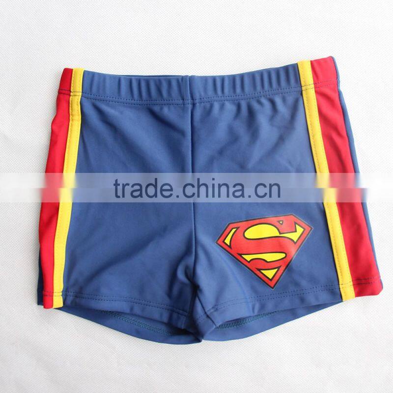 super man hot child swimwear