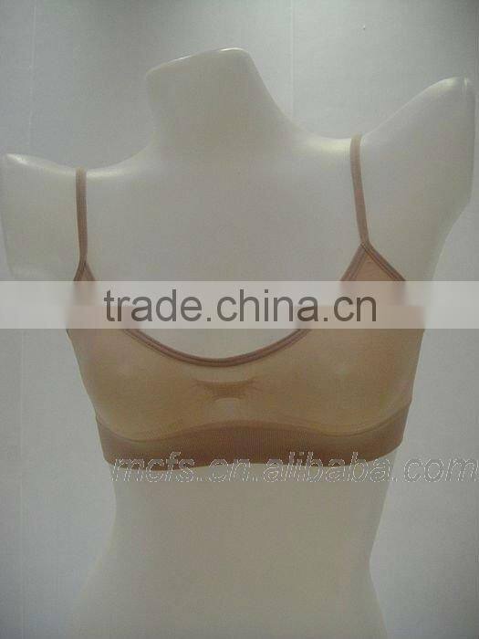 Hot & sexy seamless girl wear bra