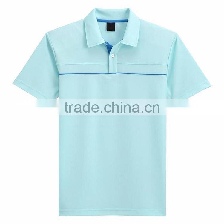 Bulk new design fashion 100% polyester dry fit custom mens polo shirt