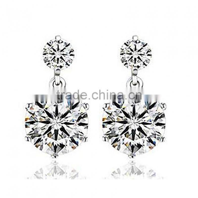 Fashion Jewelry Sterling Silver Exquisite Earrings For Women