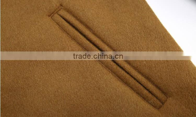 ST15-VJ3033 mens winter leather sleeve varsity baseball jacket