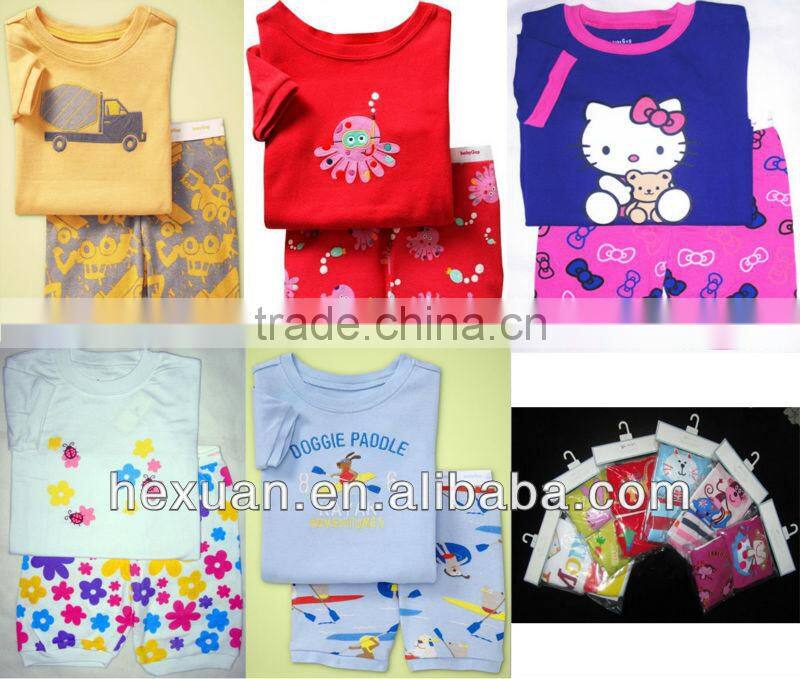 Wholesale Cotton Baby Kids Pyjamas Wholesale