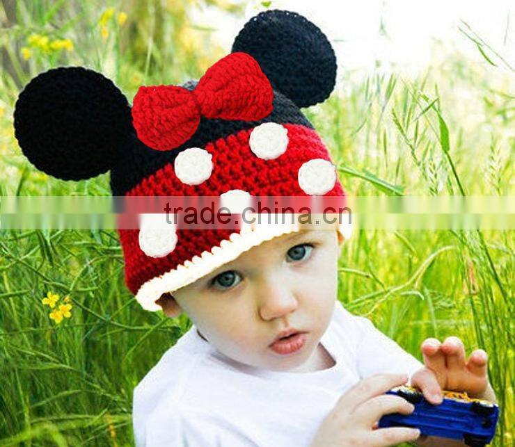 Crochet baby hat Infant Cute Hot sale Custom High quality new fashion hat Toddler crochet hat for sale