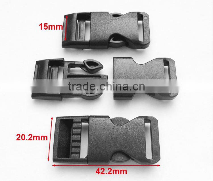 Black Plastic Clip Buckle
