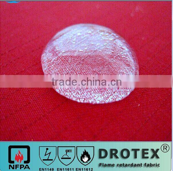 Anti-static grid Oil water repellent fabric protective clothing EN1149 AATCC22