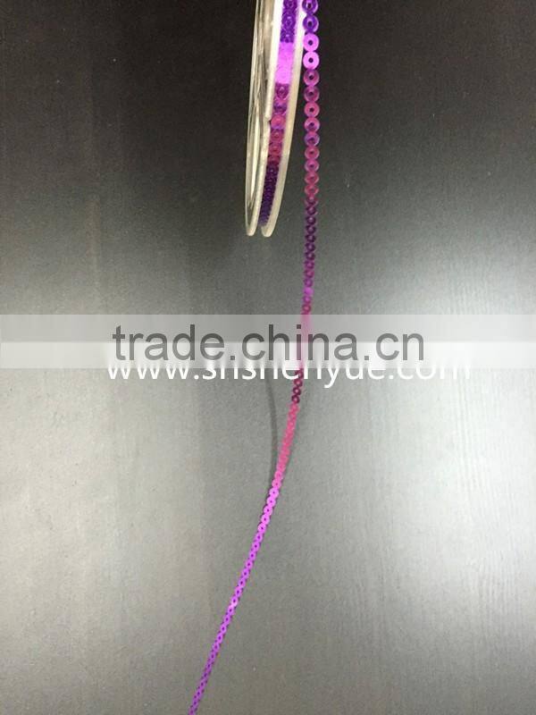 4mm PET Sequin Film Disk For dress