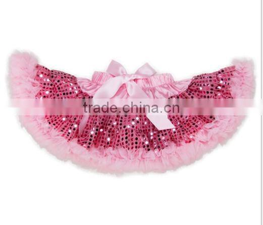 New Products Lovely Princess Sequin Tutu Dress Short Mini Skirts Boutique Girl Dance Tutu Skirts
